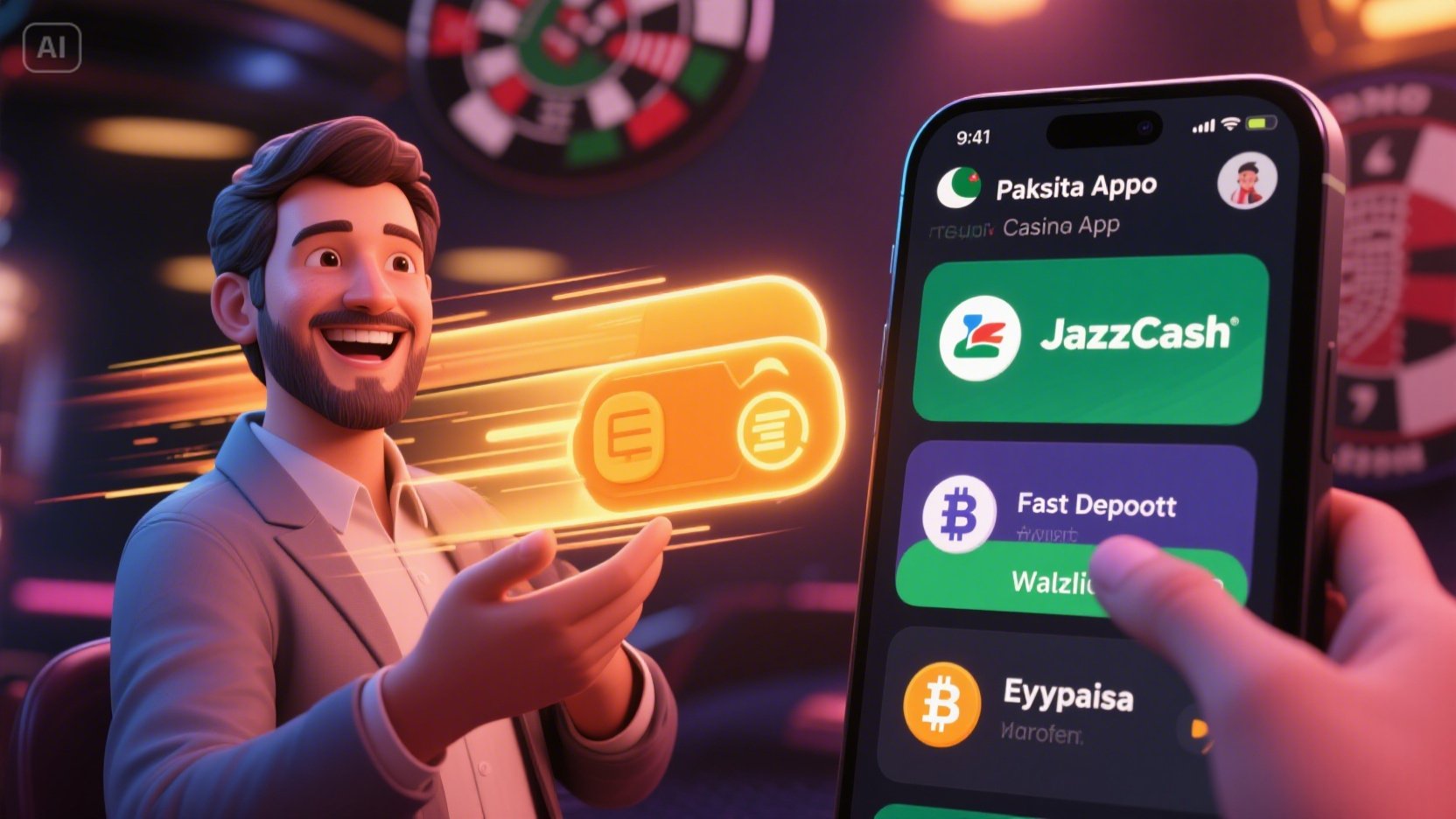 Betcoin CasinoDeposit once and enjoy 200% instantly! Pakistani players can recharge using JazzCash, spin reels, and withdraw PKR instantly without any extra delay.